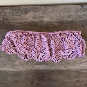 Victoria’s Secret Lilac Lace Bandeau Size Small